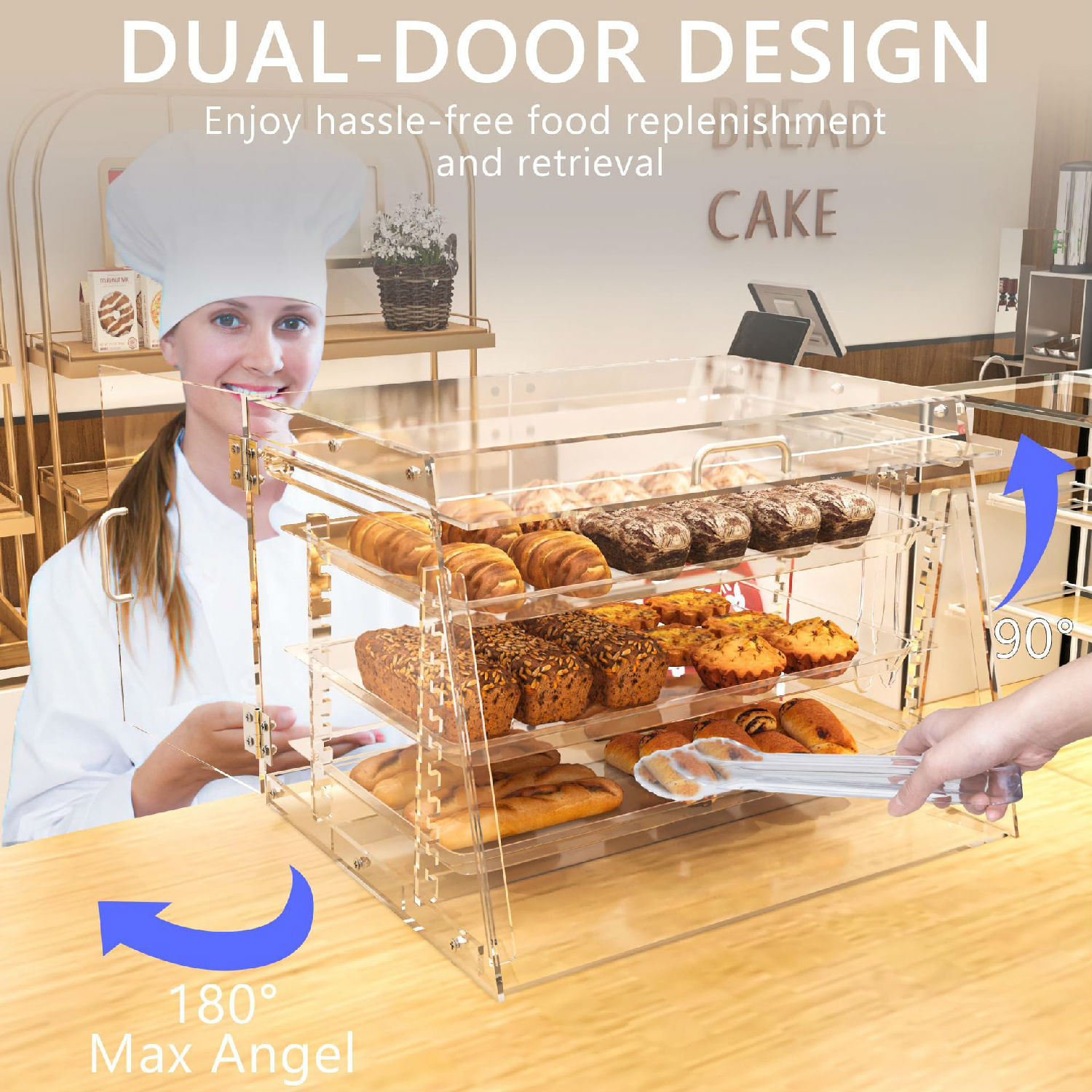 星空无限传媒官网糕點展示櫃.jpg 亞克(kè)力糕點展示(shì)櫃.jpg