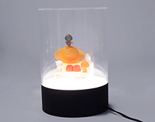 亞克（kè）力旋轉（zhuǎn）帶（dài）燈展（zhǎn）示盒